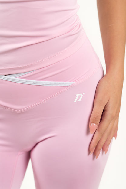 Set BEYOND Rosa Fiori di Ciliegio - dettaglio leggings